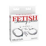 Kajdanki Pipedream Fetish Fantasy Series Official Handcuffs Silver