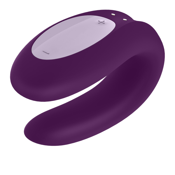 Wibrator dla par z aplikacją Satisfyer Double Joy Violet