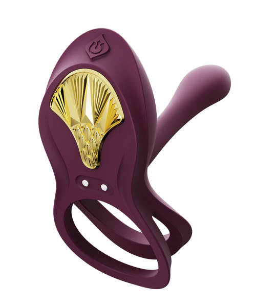 Ерекційне кільце Bayek Velvet Purple Zalo