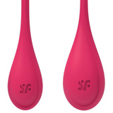 Zestaw treningowy do mięśni kegla Satisfyer Yoni Power 1 Red