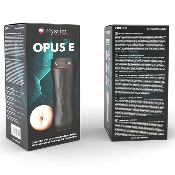 Мастурбатор піхва з функцією електростимуляції Opus E Masturbator Virgina Mystim