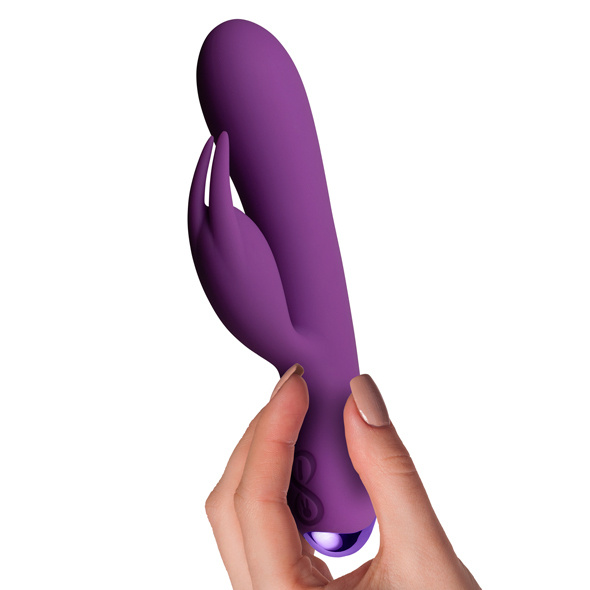 Wibrator króliczek Rocks-Off Flutter Rabbit Purple