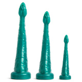 Dildo Sigmaloid Soft Metallic Green Vac S/M Mr Hankeys 
