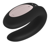 Wibrator dla par Satisfyer Double Joy Black with App