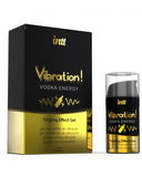 Стимулюючий охолоджуючий гель Vibration! Vodka 15 Ml intt