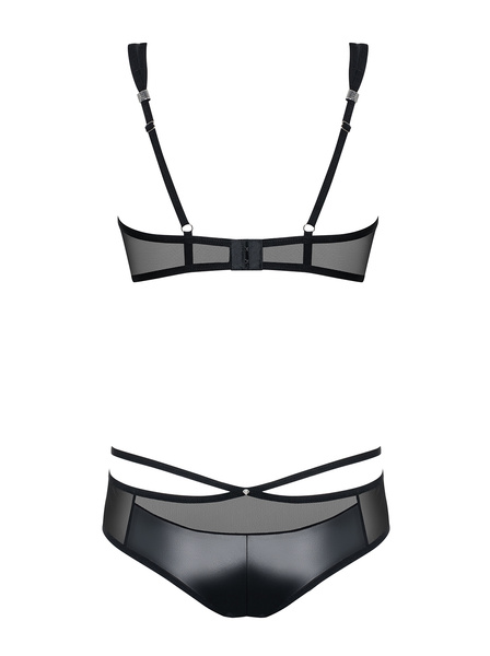 823-TED-1 black bodysuit L/XL