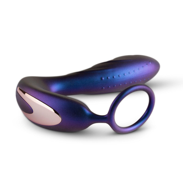 Stymulator Prostaty Black Hole Anal Vibrator With Cockring Hueman
