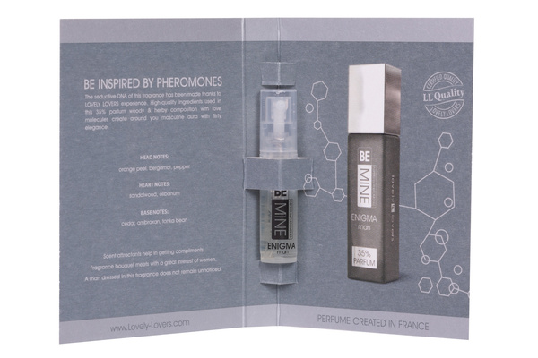 Парфуми для чоловіків з феромонами Bemine Enigma Man 2 мл Lovely Lovers