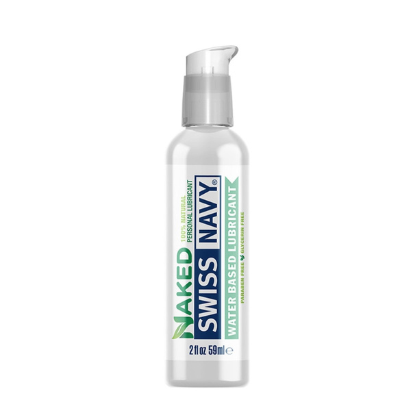 Лубрикант водний Naked 100% Natural Water Based 59 мл Swiss Navy