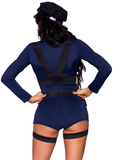 Kostium Policjantki Flirty Cop Romper Xs Leg Avenue