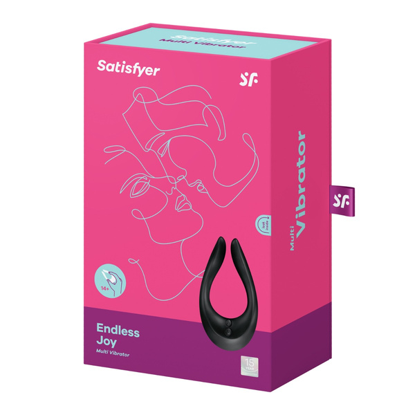 Wielofunkcyjny stymulator Satisfyer Endless Joy Black