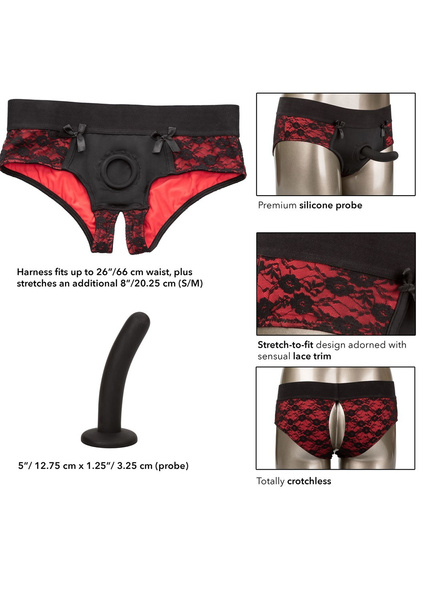 Crotchless Set L/Xl Scandal