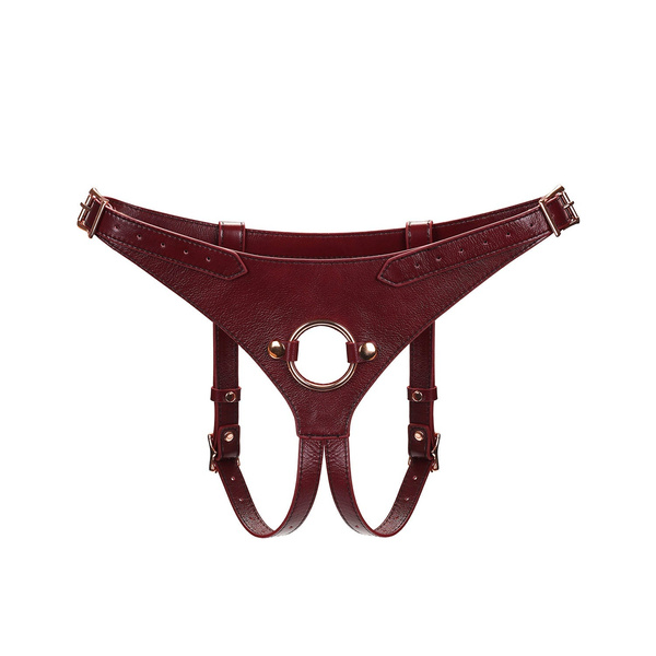 Упряжка Wine Red Strap-On Harness Liebe Seele