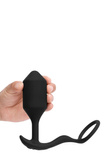 B-VIBE VIBRATING SNUG & TUG XL BLACK