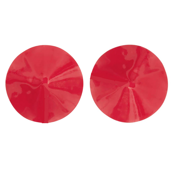 Ніппельні накладки High Gloss Pasties Red Kinky Diva