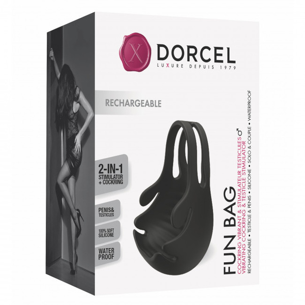 Wibrujący masażer jąder Dorcel Fun Bag