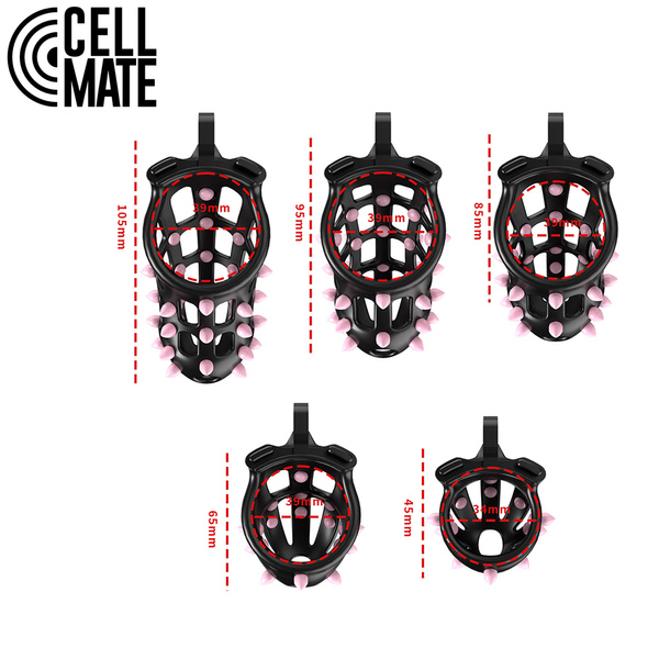 Пас цноти FlexiSpike Chastity Cage Size 0 CELLMATE
