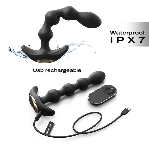 Wibrujące kulki analne Flexi Balls Dorcel