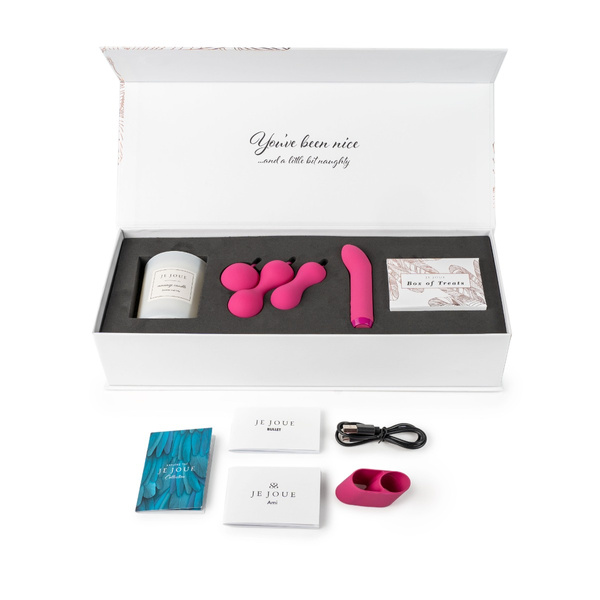 The Naughty And Nice Gift Set - Zestaw Kart I Gadżetów Erotycznych Je Joue