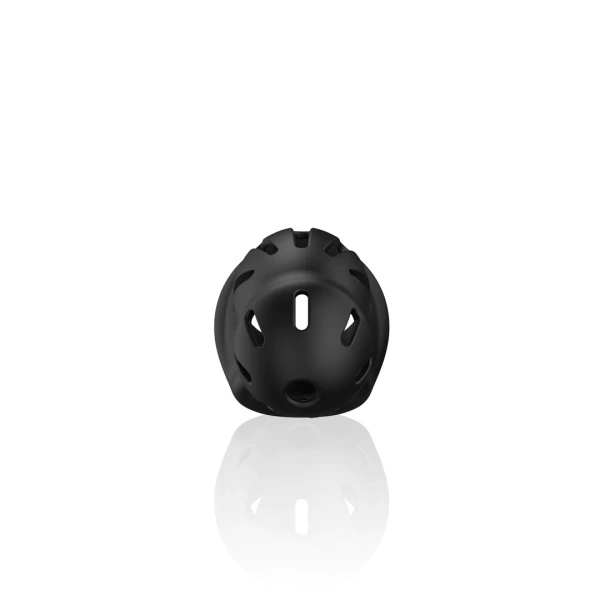 ManCage Model 27 Ultra Soft Silicone Chastity Cage Black