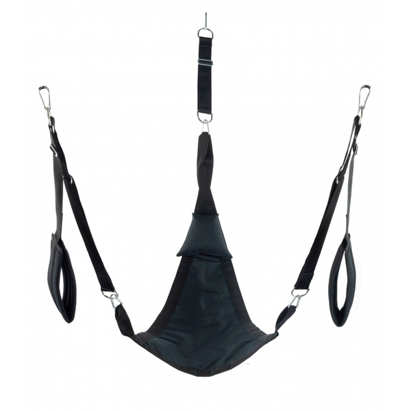 Mr-Sling Triangle Fabric Sling Complete Set Black