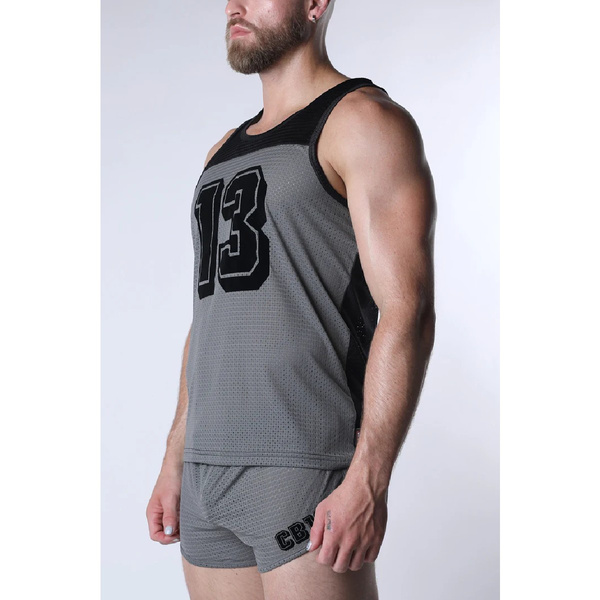 Bezrękawnik Starter Mesh Tank Top Grey L CellBlock 13