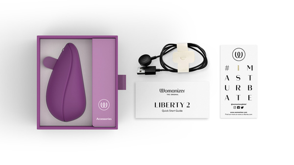 Stymulator Łechtaczki Liberty 2 Purple Womanizer