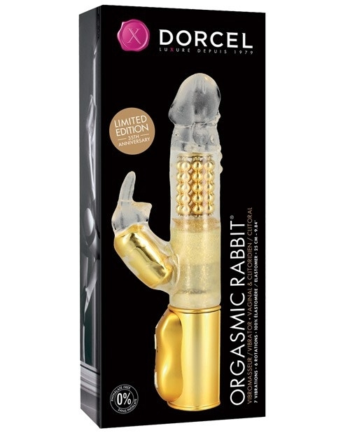 Marc Dorcel Orgasmic Rabbit wibrator króliczek złoty