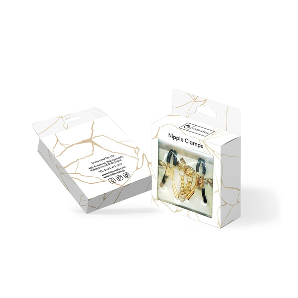 Зажими для сосків Gold Rose Tree Nipple Clamps Liebe Seele