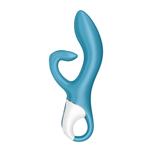 Вібратор-кролик Embrace me Turquoise Satisfyer
