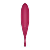 Wibrator wielofunkcyjny Twirling Pro Connect App dark red Satisfyer
