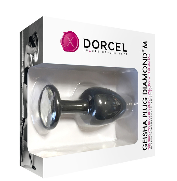 Geisha Diamond M Anal Plug with Ball Marc Dorcel