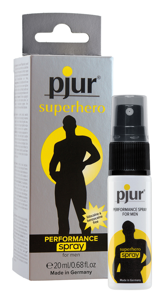 Spray opóźniający wytrysk pjur Superhero Strong Spray 20 ml