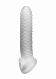 Przedłużka Na Penisa Pf Fat Boy Checker Box Sheath Clear Perfect Fit