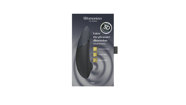 Stymulator łechtaczki Womanizer Next Black