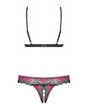 Tulia komplet 2-częściowy otwarty XS/S Obsessive