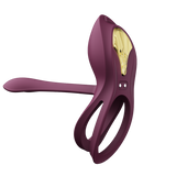 Ерекційне кільце Bayek Velvet Purple Zalo