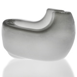 Big-D Shaft Grip Cockring White Oxballs 