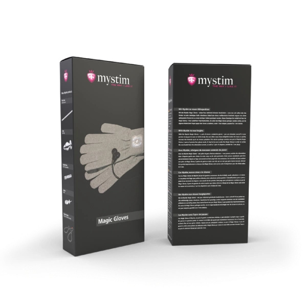 Провідні рукавички з функцією електростимуляції Magic Gloves Mystim