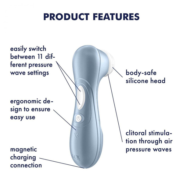 Clitoral Stimulator Pro 2 Blue Satisfyer