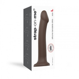 Strap-on-me Silicone Bendable Dildo Double Density L Chocolate