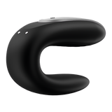 Wibrator dla par Satisfyer Double Fun Black
