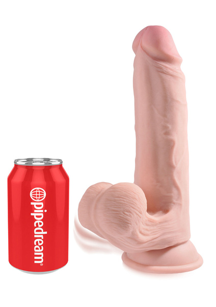 King Cock 3D Cock Swinging Balls 9 Inch