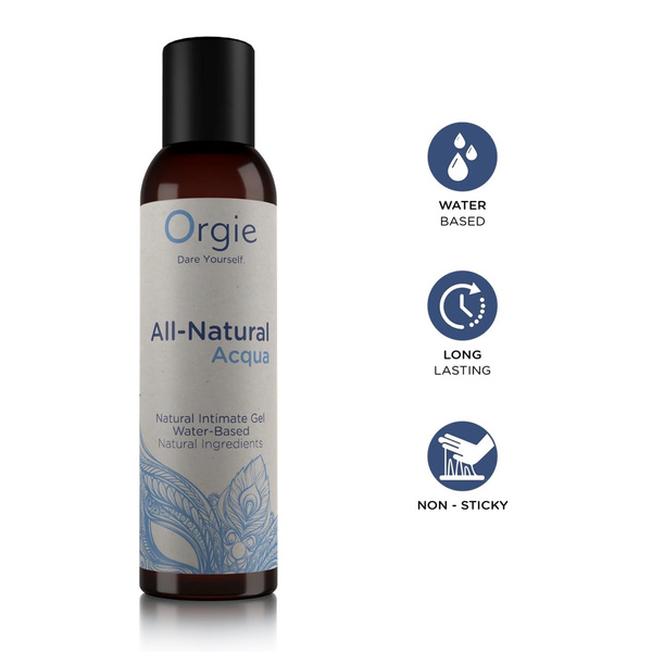 Lubrykant Wodny All Natural Acqua 150 Ml Orgie