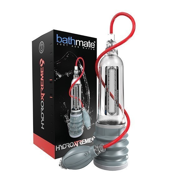 Zestaw Z Pompką Wodną Do Powiększania Penisa Hydroxtreme9 Crystal Clear Bathmate