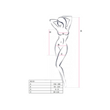 Bodystocking BS101 Red Passion