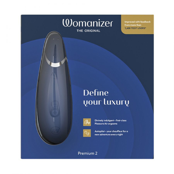 Stymulator łechtaczki Womanizer Premium 2 Blueberry