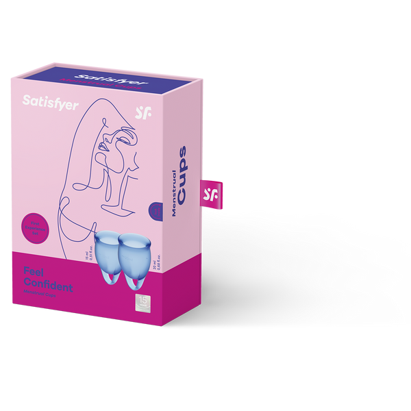 Satisfyer Feel Confident Menstrual Cup Set 