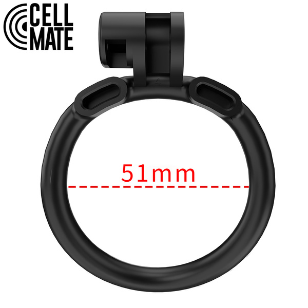 Пас цноти Centurion Chastity Cage Black Size 4 CELLMATE