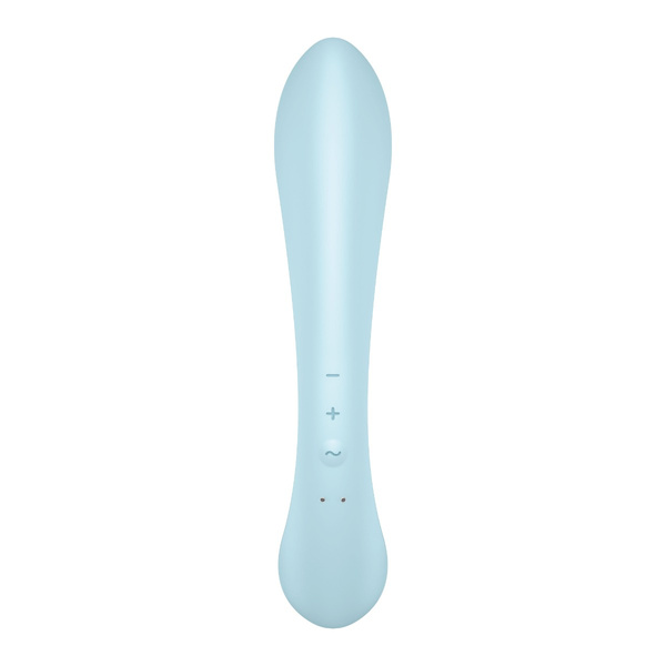 Rabbit Vibrator Triple Oh Light Blue Satisfyer